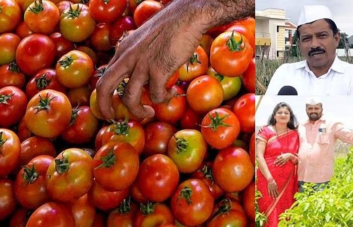 ஒரே மாதத்தில் தக்காளி விற்றே கோடீஸ்வரர் ஆன விவசாயி.. அதிர்ச்சியில் உறைந்த கிராம மக்கள் !