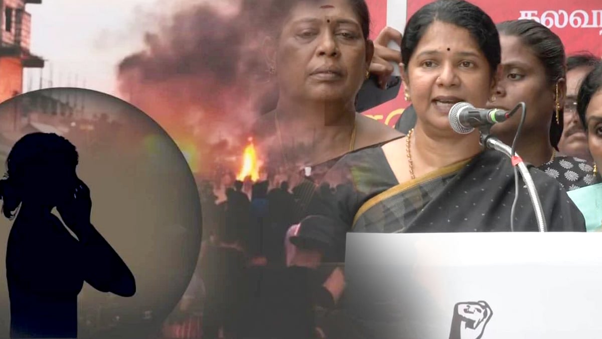 “பெண்களை காப்பாற்ற முடியவில்லை.. ஆனால் ‘பாரத மாதாவுக்கு ஜே!’” - பாஜகவினரை வெளுத்து வாங்கிய கனிமொழி MP !