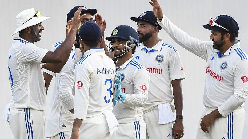 டிராவில் முடிந்த  இந்தியா - மேற்கிந்திய தீவுகள் போட்டி.. 1-0 என டெஸ்ட் தொடரை வென்ற இந்தியா ! 