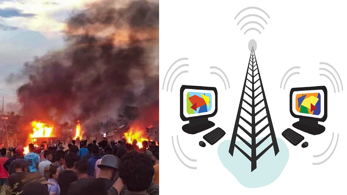 மணிப்பூரில் தொடரும் வன்முறை.. கலவரத்துக்கு இடையே இணையதள சேவைக்கு உயர்நீதிமன்றம் அனுமதி ! 