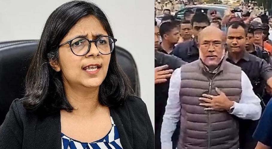 என்னால் முடிந்தது என்றால் ஏன் மணிப்பூர் முதல்வரால் முடியாது?: கேள்வி எழுப்பும் டெல்லி மகளிர் ஆணைய தலைவர்!