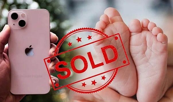 8 மாத குழந்தையை விற்று iphone வாங்கிய தம்பதி.. ரீல்ஸ் மோகத்தால் நடந்த பகீர் சம்பவம்: எங்கு தெரியுமா?