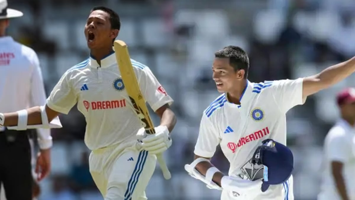 இமாலய இலக்கை நோக்கி இந்தியா.. அறிமுக டெஸ்டில் சதமடித்து ஜெய்ஸ்வால் சாதனை.. பரிதாப நிலையில் WEST INDIES !