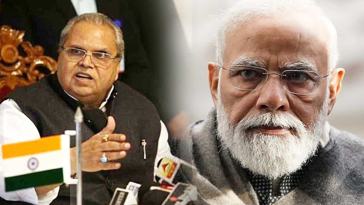 ”புல்வாமா போன்று நாடாளுமன்றத் தேர்தலுக்காக எதையும் செய்வார் பிரதமர் மோடி” : சத்யபால் மாலிக்  எச்சரிக்கை!