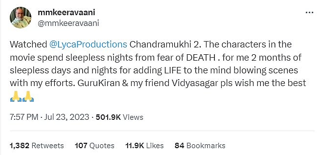 “மரண பயம்” : ‘சந்திரமுகி 2’ இப்படி தான் இருக்கு - படம் பார்த்தவரின் முதல் விமர்சனம்.. குஷியில் ரசிகர்கள்!