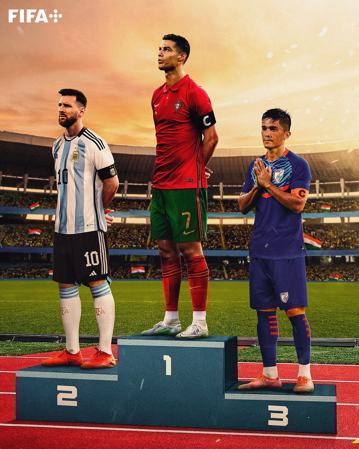 "நான் மெஸ்ஸி, ரொனால்டோவை விட சிறந்தவன்" -இந்திய அணி கேப்டன் சுனில் சேத்திரி கருத்து ! 