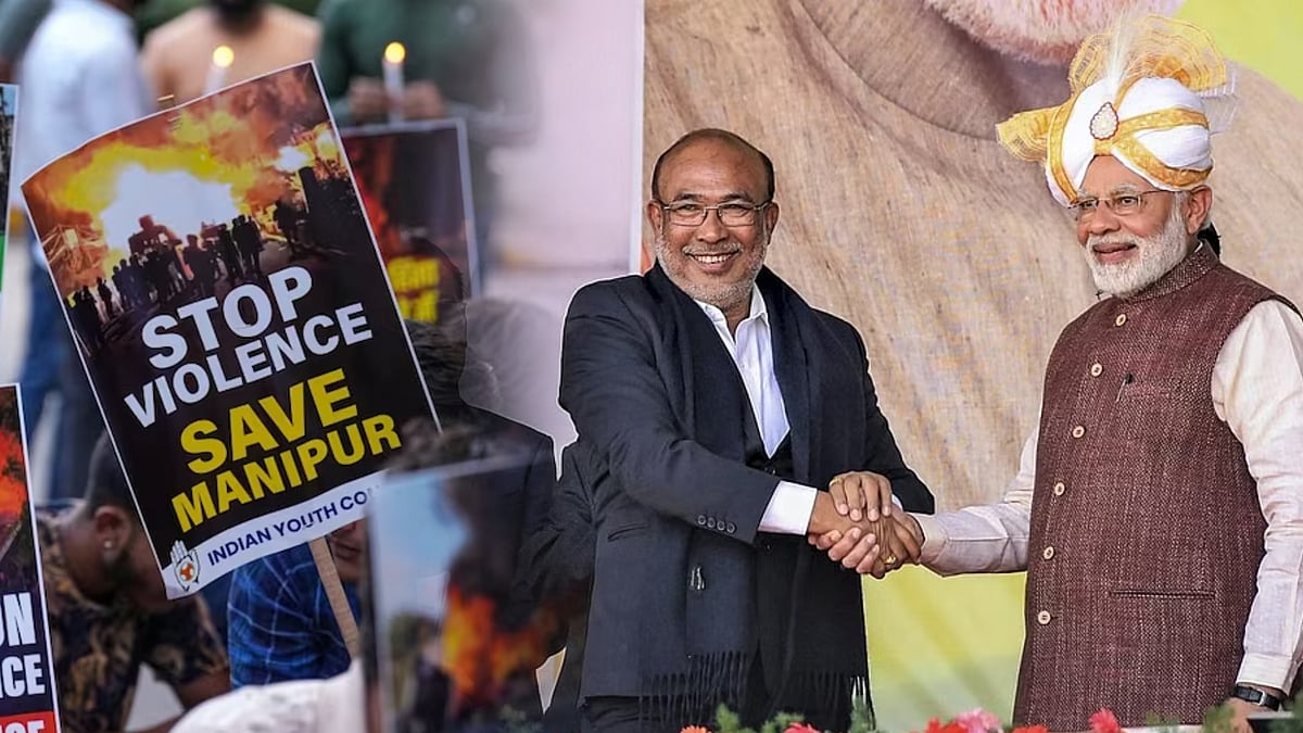 மணிப்பூரில்  கலவரத்தை தூண்டும் பாஜக.. பாஜக கூட்டணியில் இருந்து வெளியேறுவதாக அறிவித்த முக்கிய கட்சி! 