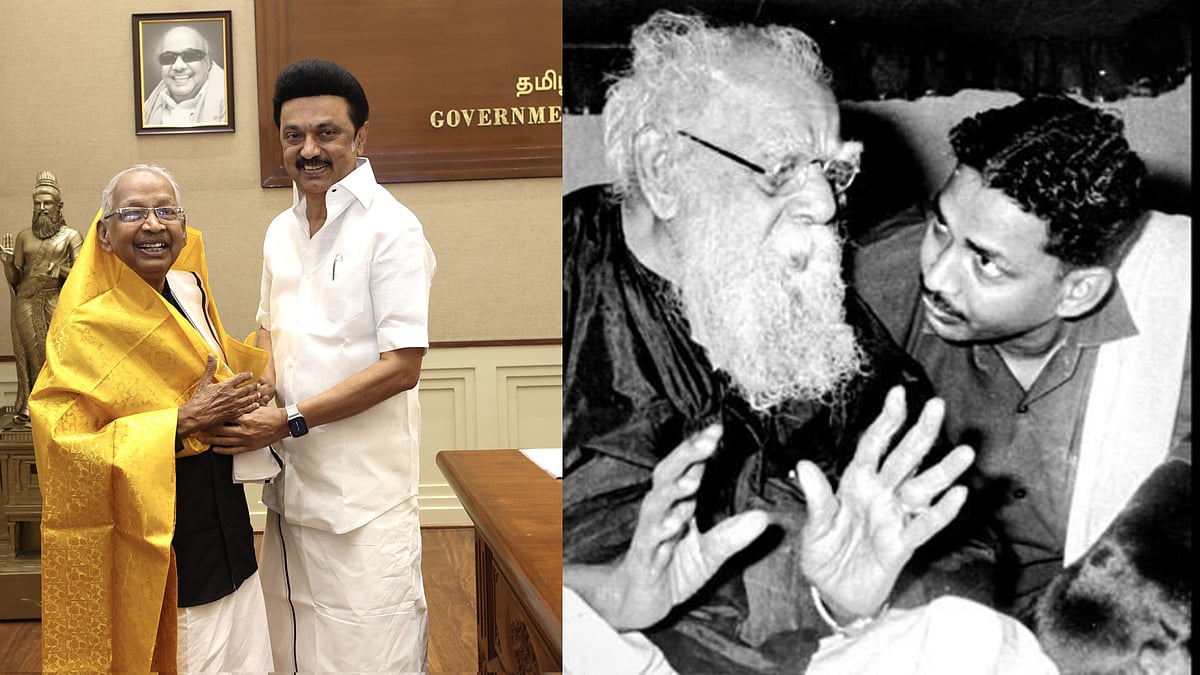 “பெரியாரின் தொண்டர்களை பெருமைபடுத்தும் ஆட்சி..” - ‘தகைசால் தமிழர் விருது’ பெரும் கி.வீரமணி நெகிழ்ச்சி !