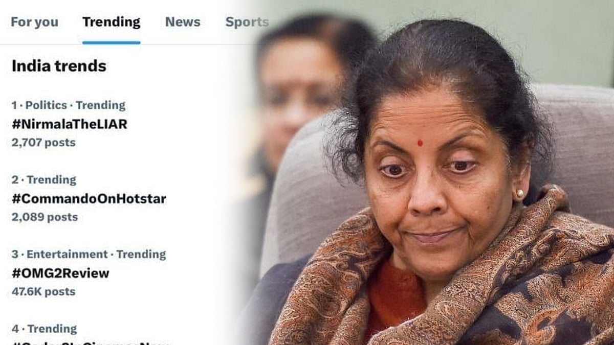 ட்விட்டரில் ட்ரெண்ட் ஆகும் #NirmalaTheLIAR ஹேஷ்டேக்.. பொய் சொல்லி சிக்கிக்கொண்ட நிர்மலா சீதாராமன் ! 