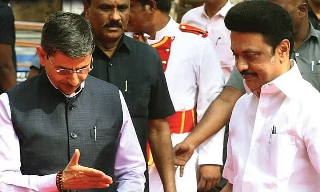 நாங்கள் வந்தால்தான் மரியாதை.. இல்லாத மழையை காரணம் காட்டி தேநீர் விருந்து ரத்து.. ஆளுநரை சாடிய KS அழகிரி !