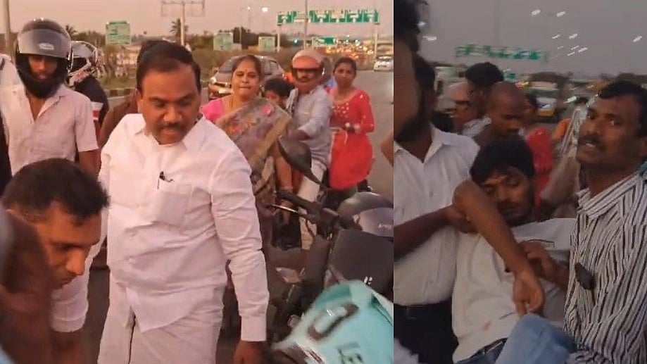 சாலை விபத்தில் படுகாயம் அடைந்த வாலிபர்.. தனது காரில்  மருத்துவமனைக்கு அனுப்பி வைத்த தி.மு.க MP!