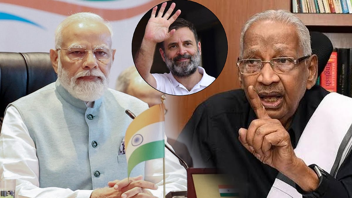 “ராகுல் காந்தி விவகாரம் : உலகமே இந்திய ஜனநாயகக் கூத்துகளைக் கூர்ந்து கவனிக்கிறது..” - கி.வீரமணி அறிக்கை !