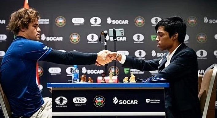 ”என்னுடைய அடுத்த இலக்கு இதுதான்”.. சென்னை விமான நிலையத்தில் செஸ் வீரர் பிரக்ஞானந்தா பேட்டி!