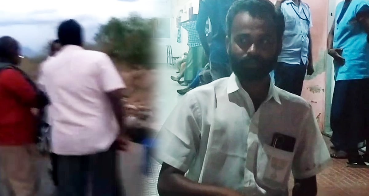 அண்ணாமலை யாத்திரை சுவர் விளம்பரத்தில் தகராறு.. அரசு ஊழியரை தாக்கிய பாஜக நிர்வாகிகள் 2 பேர் கைது !