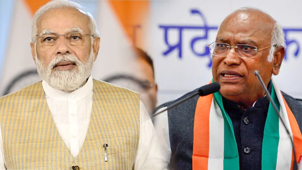 “காங்கிரஸால் தான் மோடியே ஆட்சியில் இருக்கிறார்..” - காங்கிரஸ் தலைவர் மல்லிகார்ஜுன கார்கே தாக்கு !