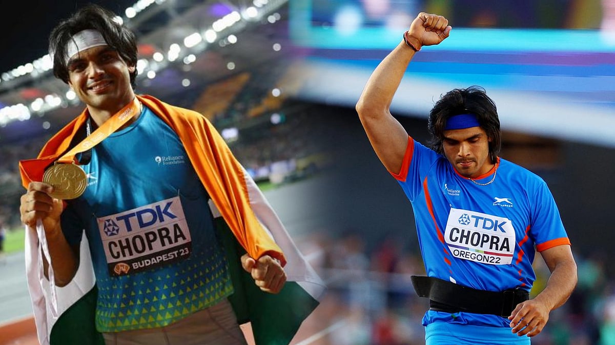 வரலாற்றில் இடம்பிடித்த நீரஜ் சோப்ரா.. உலக தடகள சாம்பியன்ஷிப் தொடரில் தங்கம் வென்று அசத்தல் !  