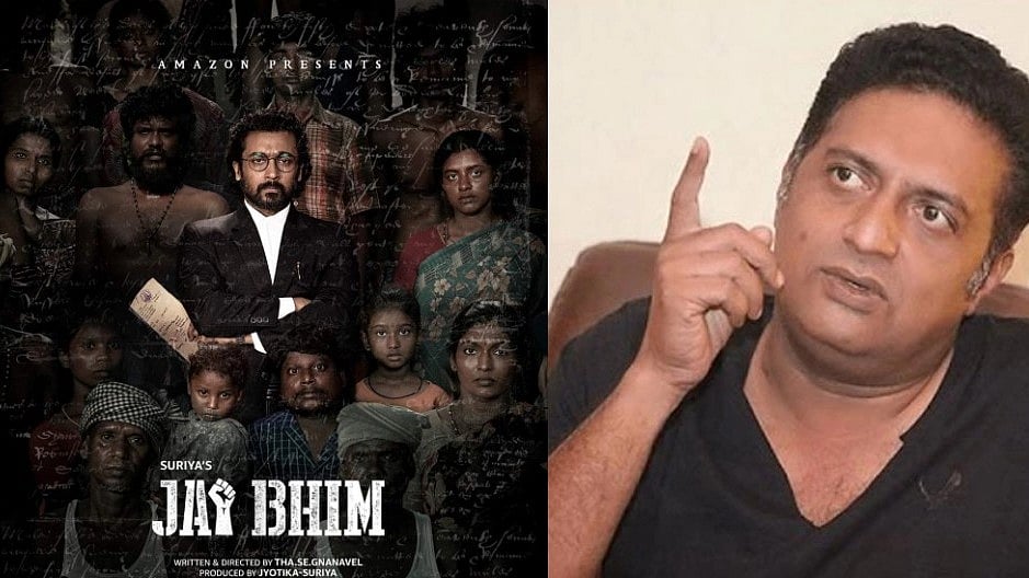 ”காந்தியைக் கொன்றவர்கள் ஜெய் பீம் படத்திற்கு எப்படி விருது தருவார்கள்?” :  நடிகர் பிரகாஷ் ராஜ் காட்டம்!