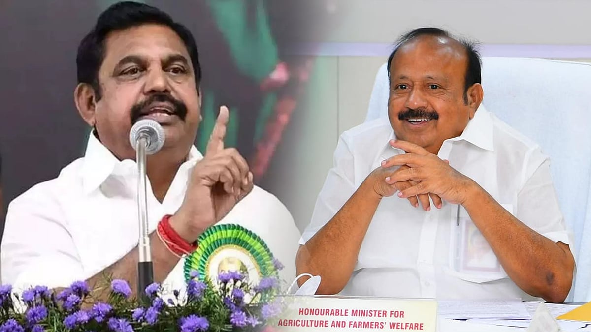 ஆடு நனைகிறதே என ஓநாய் அழுத கதை.. எடப்பாடி பழனிசாமியை விமர்சித்த அமைச்சர் எம்.ஆர்.கே. பன்னீர்செல்வம் !