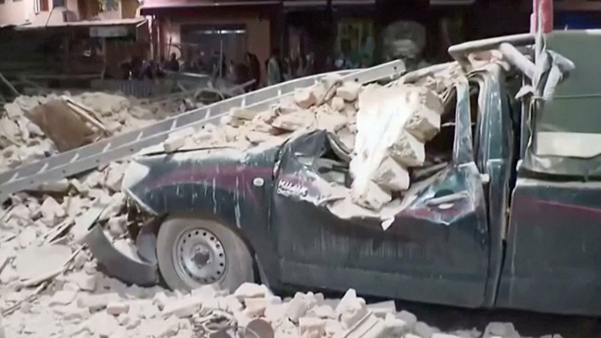 மொராக்கோவில் 6.8 ரிக்டர் அளவில் சக்திவாய்ந்த நிலநடுக்கம்.. இடிந்து விழுந்த கட்டடங்கள் : 300 பேர் பலி!