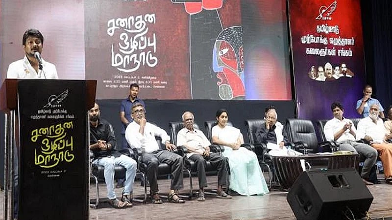 சனாதனம் : “பூச்சாண்டிக்கெல்லாம் திராவிட இயக்கத்தின் ரத்தம் பயப்படாது..” - பாஜகவுக்கு கி.வீரமணி பதிலடி !