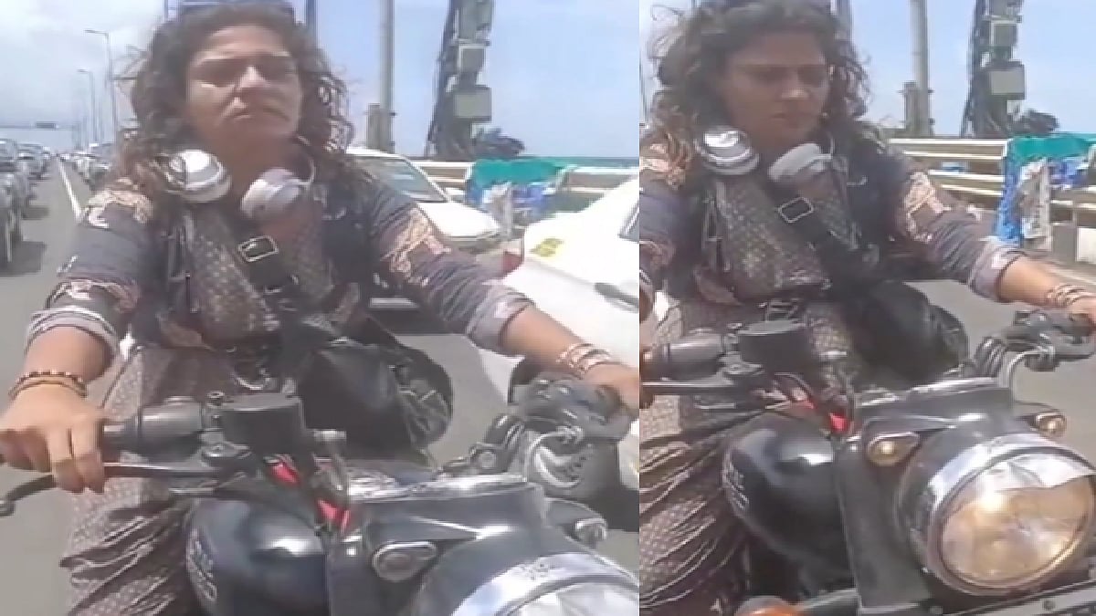 “மோடி சொல்லட்டும்.. நா என் அப்பா ரோட்டுலதான் ஓட்டுறேன்” - போலீசிடம் வாக்குவாதம் செய்த இளம்பெண்: பின்னணி?