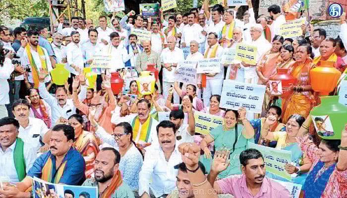 ”தண்ணீர் திறக்க எதிர்ப்பு.. தமிழ்நாட்டிற்கு துரோகம் இழைக்கும் பாஜக” : கே.பாலகிருஷ்ணன் ஆவேசம்!
