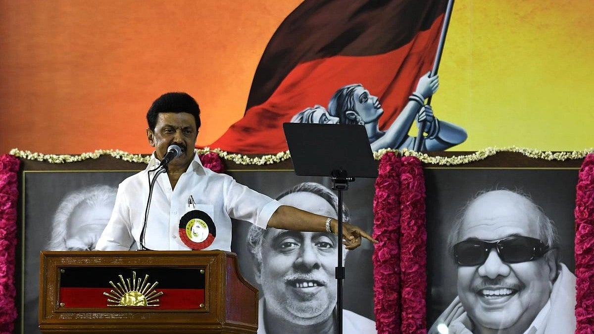 ”திமுக மீது களங்கம் கற்பிக்க நினைத்தால் பாஜக புதைகுழியில் மூழ்கும்” : முதலமைச்சர் மு.க.ஸ்டாலின் பதிலடி!