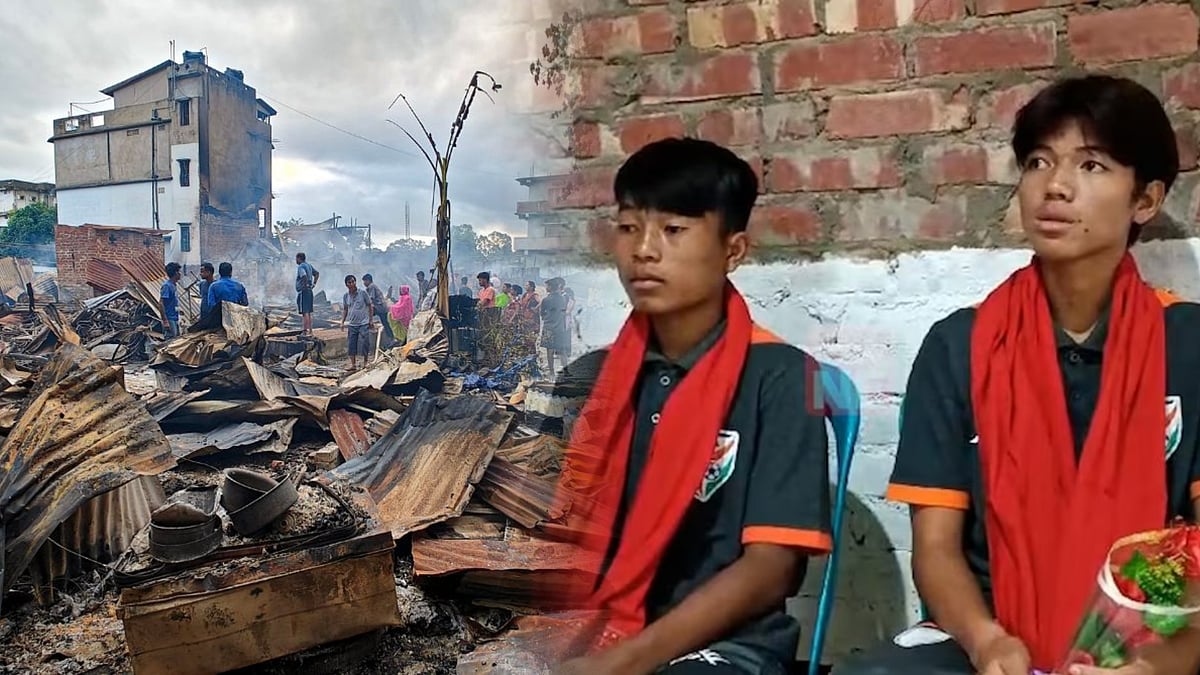 மணிப்பூர் வன்முறை: எரிக்கப்பட்ட வீடு.. முகாமில் வாழும் U-16 இந்திய அணி கேப்டன்.. வெளிவந்த அதிர்ச்சி தகவல்