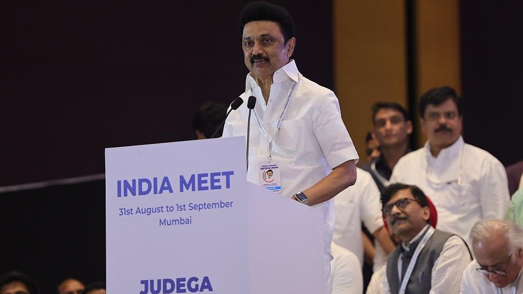 ”பாசிச பாஜக ஆட்சியின் 'கவுண்டவுன்' தொடங்கிவிட்டது”.. மும்பையில் முதலமைச்சர் மு.க.ஸ்டாலின் அதிரடி பேச்சு!