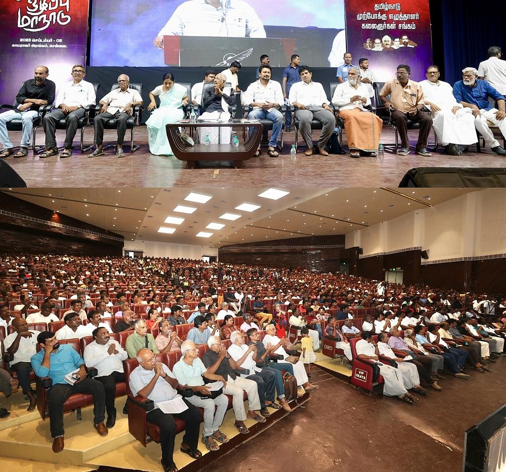 ”சனாதனத்தை ஒழித்தே தீர வேண்டும்”.. அனல் தெறிக்க பேசிய அமைச்சர் உதயநிதி ஸ்டாலின்!