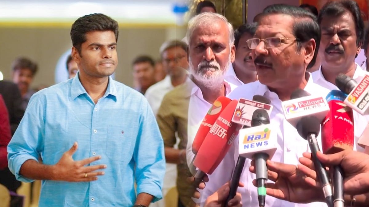 “அண்ணா பிறக்காவிட்டால் ஆடுதான் மேய்த்துக்கொண்டிருப்பார் !..” - அண்ணாமலையை விமர்சித்த ஆர்.எஸ்.பாரதி !