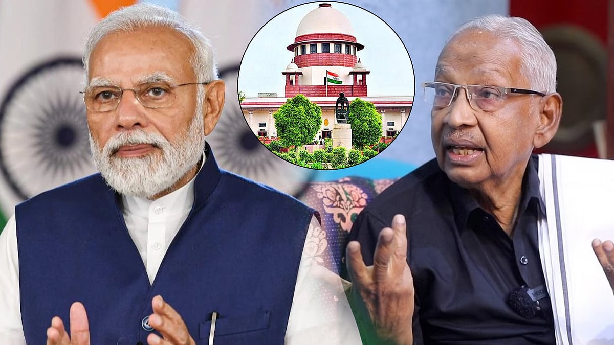 “நீதிபதிகள் நியமனத்தில் மெத்தனம்.. பாஜக அரசால் அவமதிக்கப்படும் அரசியலமைப்பு சட்டம்..” - கி.வீரமணி தாக்கு!