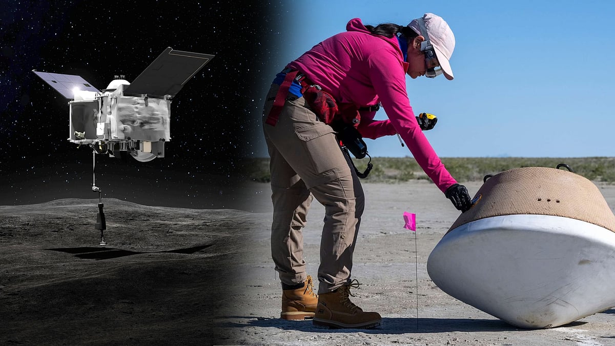 'பென்னு' விண்கல்லுக்கு சென்று திரும்பிய விண்கலம்.. விண்கல் மண்ணை எடுத்துவந்து சாதனை.. முழு விவரம் என்ன ?