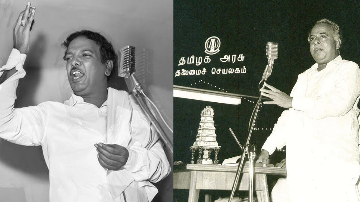 1967 மார்ச் 6 : தி.மு.க முதன்முறையாக ஆட்சியைக் கைப்பற்றி, பேரறிஞர் அண்ணா முதல்வராக பதவியேற்ற நாள் இன்று !