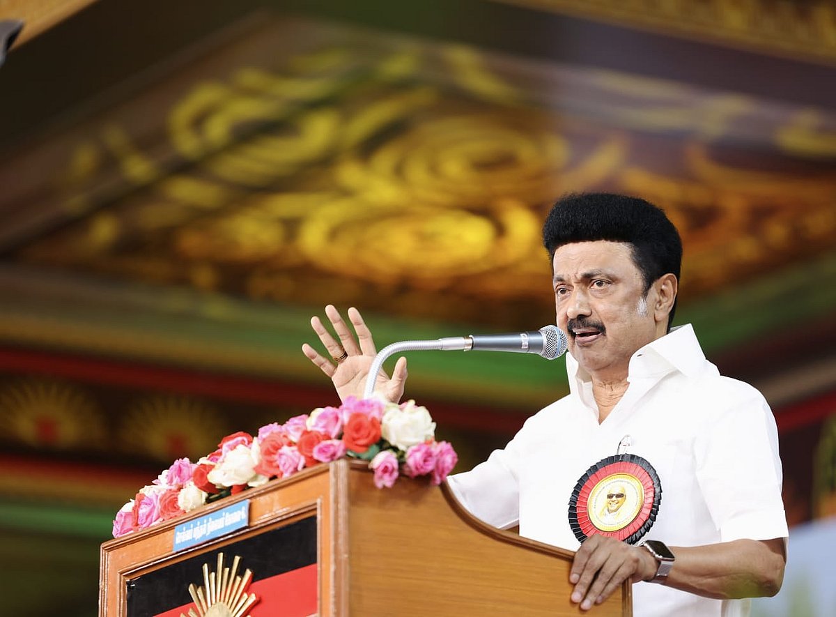 “கோயில்களை மீட்டது தவறா? அவதூறு செய்தியை பிரதமர் மோடி சொல்வது சரியா?” : முதலமைச்சர் மு.க.ஸ்டாலின் உரை!