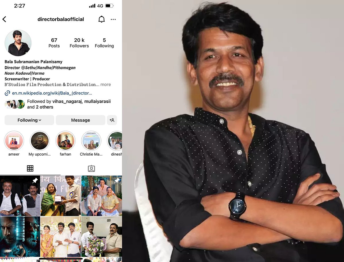 “எனக்கு எந்த ஐடியும் இல்லை.. ஏமாற வேண்டாம்..” - இயக்குநர் பாலா பெயரில் போலி Insta.. போலிசில் பரபர புகார்!