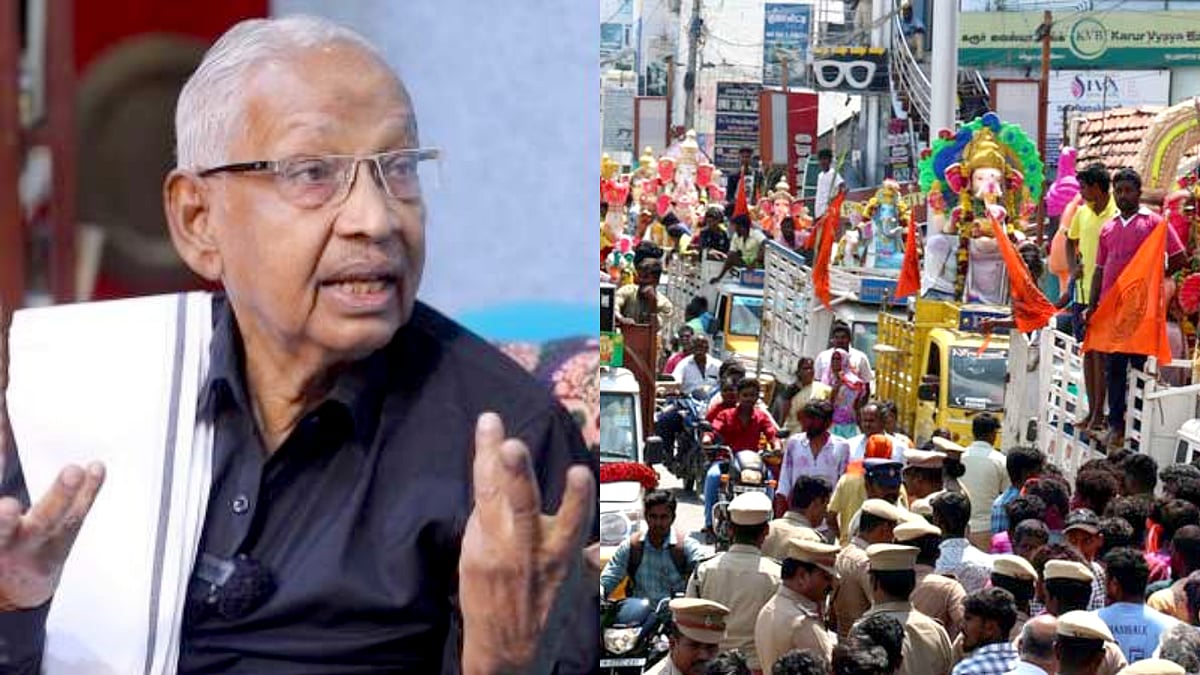 “பக்தி போதையில் பகுத்தறிவை இழக்காதீர்.. உயர்நீதிமன்ற கேள்விக்கு என்ன பதில்?” - கி.வீரமணி அறிக்கை !