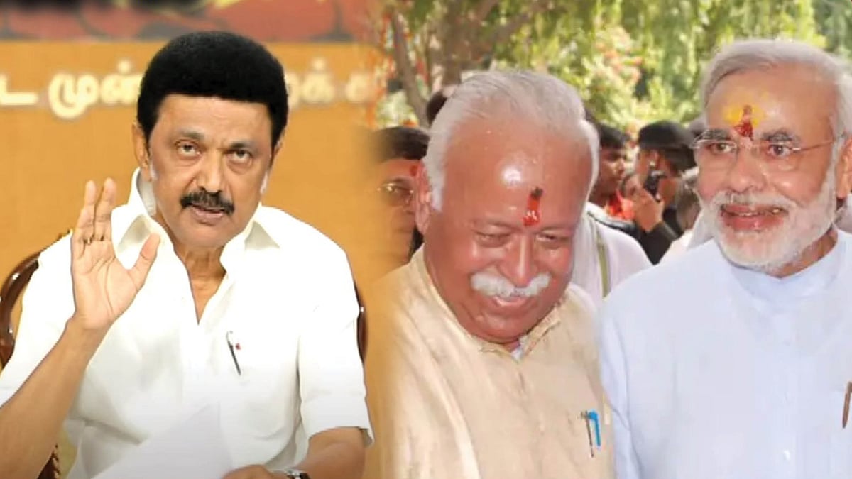 இடஒதுக்கீடு விவகாரம்: “வி.பி.சிங் ஆட்சியை கவிழ்த்தபோது, இதே RSS எங்கே போனது?” - முதல்வர் சரமாரி கேள்வி!