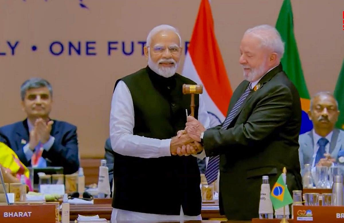 modi and brazil president silva