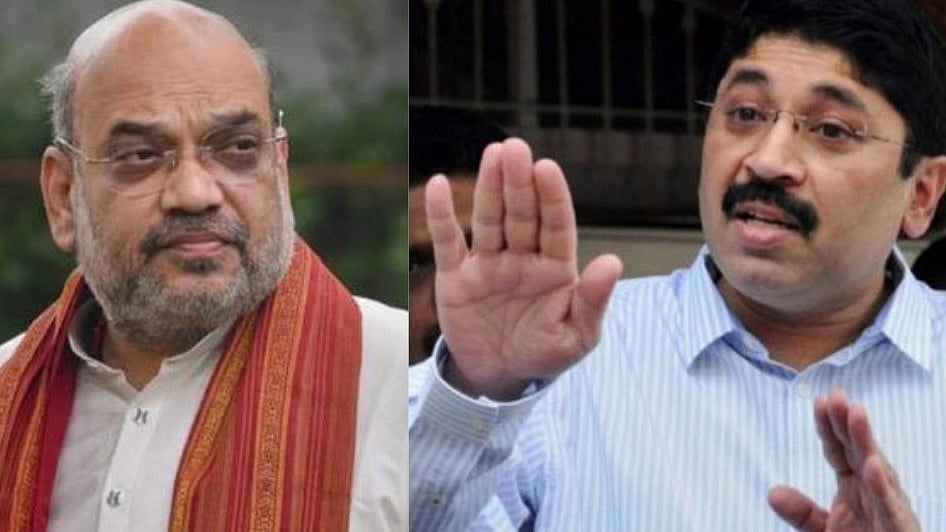 ”சனாதனத்தின் முகத்தை உதயநிதி ஸ்டாலின் கிழித்ததால் கூச்சலிடும் அமித்ஷா”..  தயாநிதி மாறன் MP பதிலடி!