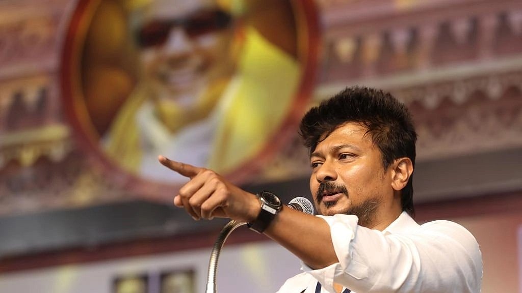 "ரூ.7.50 லட்சம் கோடி ஊழலை திசை திருப்ப காற்றில் சனாதன கம்பு சுற்றும் பாஜக" : அமைச்சர் உதயநிதி ஸ்டாலின்!