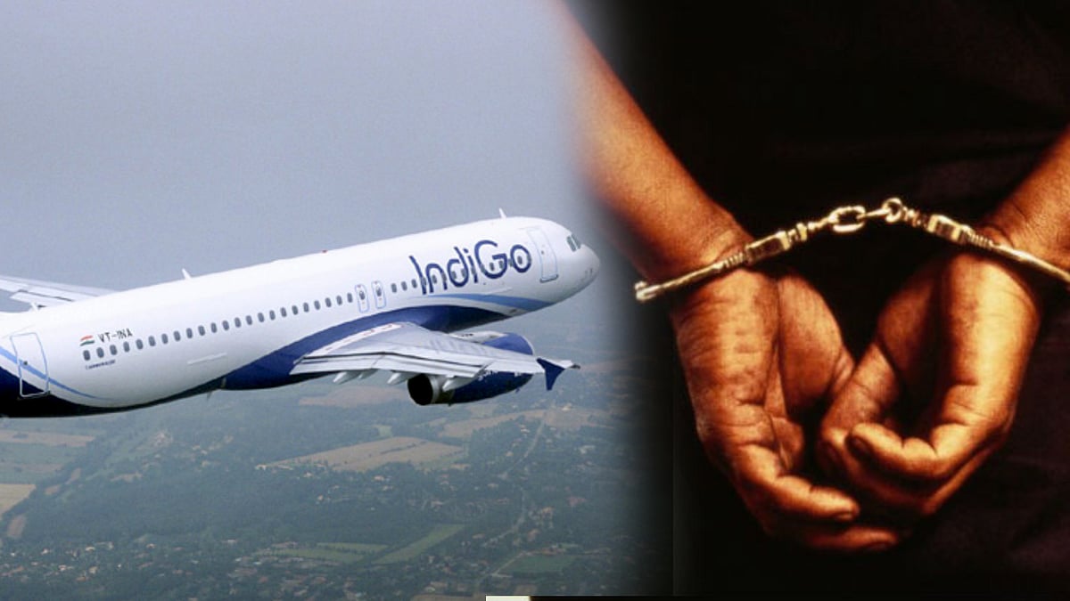 பறக்கும் விமானத்தில்.. தூங்குவது போல் நடித்து பாலியல் சீண்டலில் ஈடுபட்ட நபர் : கொத்தாக தூக்கிய போலிஸ் !