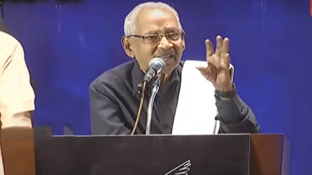 “சனாதனம் நம்மை மனிதர்களாகவே மதிக்கவில்லை..” : சனாதன ஒழிப்பு மாநாட்டில் கி.வீரமணி பேச்சு !