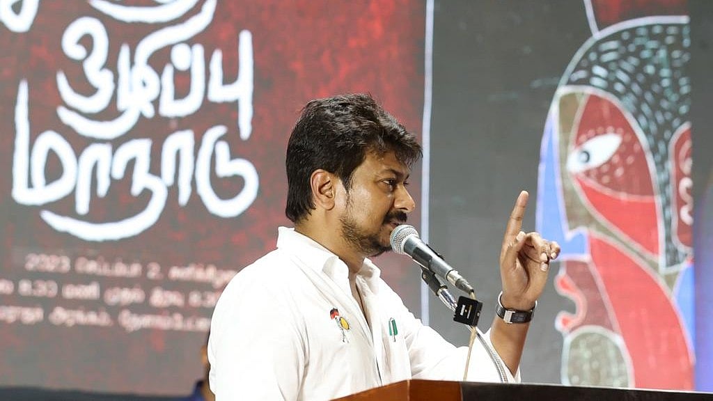 “நான் கலைஞரின் பேரன்; மன்னிப்பெல்லாம் கேட்க முடியாது.. எதற்கும் அஞ்ச மாட்டேன்” : அமைச்சர் உதயநிதி பதிலடி!