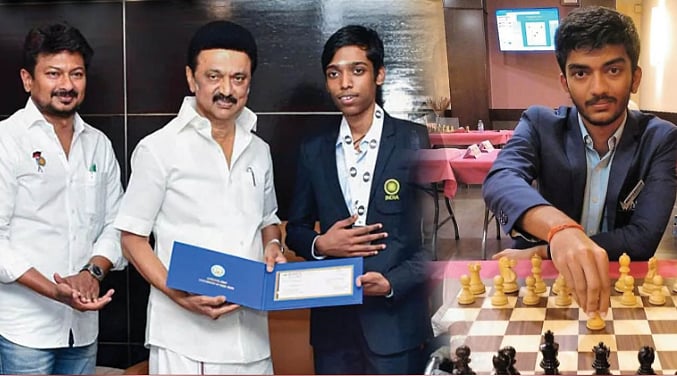 ”தமிழ்நாடு செஸ் போட்டியின் தலைநகரம் என்று நிரூபித்துள்ள பிரக்ஞானந்தா,குகேஷ்” : அமைச்சர் உதயநிதி பாராட்டு 