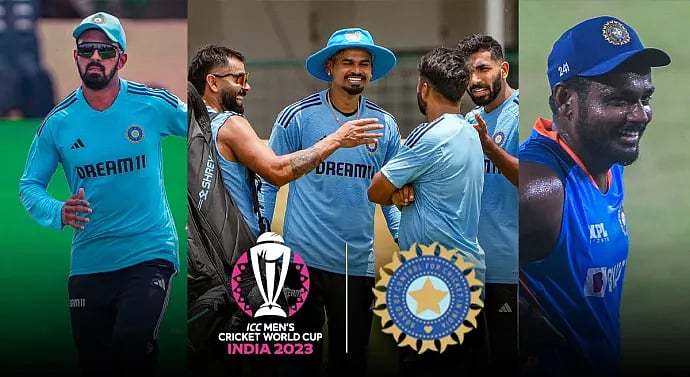 அஸ்வின், சஞ்சு சாம்சனுக்கு வாய்ப்பு மறுப்பு..  உலகக்கோப்பைக்கான இந்திய அணியை அறிவித்த BCCI !