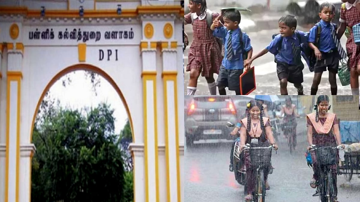 வடகிழக்கு பருவமழை எச்சரிக்கை : தலைமை ஆசிரியர்களுக்கு பள்ளிக்கல்வித்துறை சுற்றறிக்கை.. முழு விவரம் !