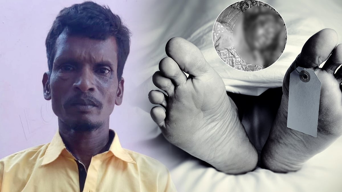 வீட்டு வாசலில் கிடந்த பெண் சடலம்.. புடவை பீரோவில் சிக்கி இறந்ததாக நாடகமாடிய கணவர்.. இறுதியில் ட்விஸ்ட் !