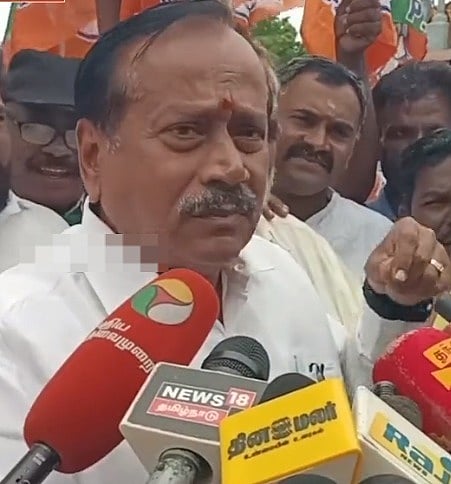“போலிசாரின் காக்கியை காவியாக மாற்றுவோம்..” - பாஜக மூத்த தலைவர் எச்.ராஜா சர்ச்சை பேச்சு !