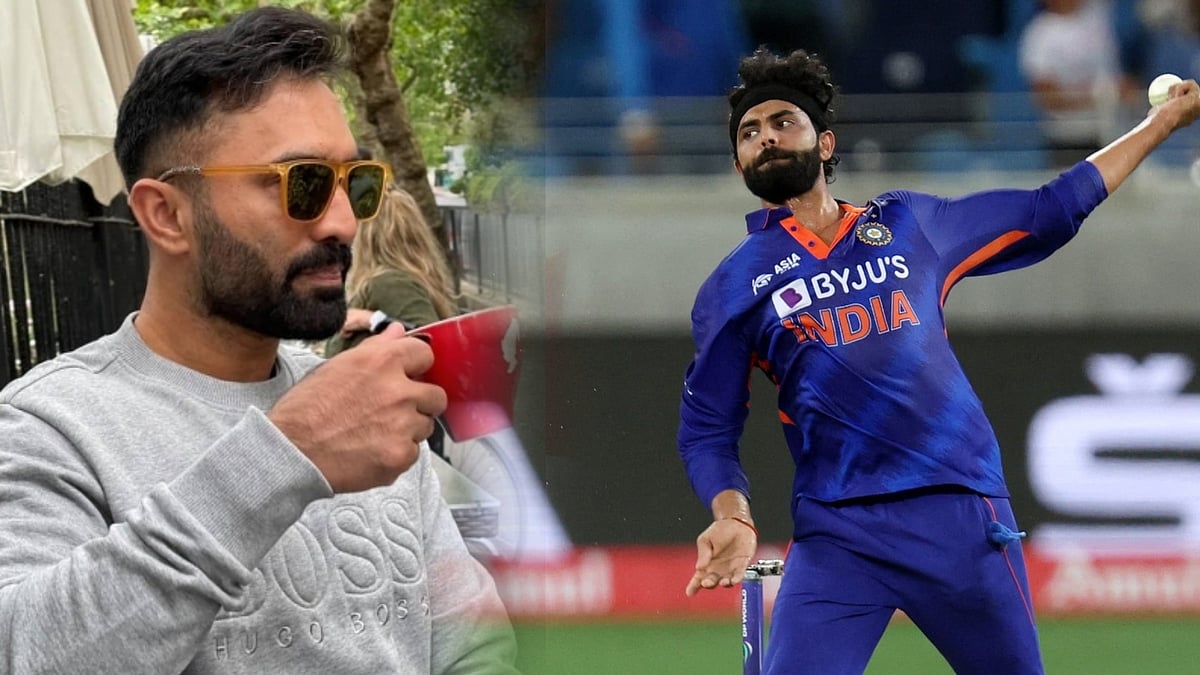 "ஜடேஜாவின் செயல்பாடு இந்திய அணியை கடுமையாக பாதிக்கும்" - எச்சரிக்கை விடுத்த தினேஷ் கார்த்திக் ! 